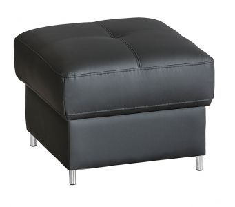 Kožený taburet BAZZALT